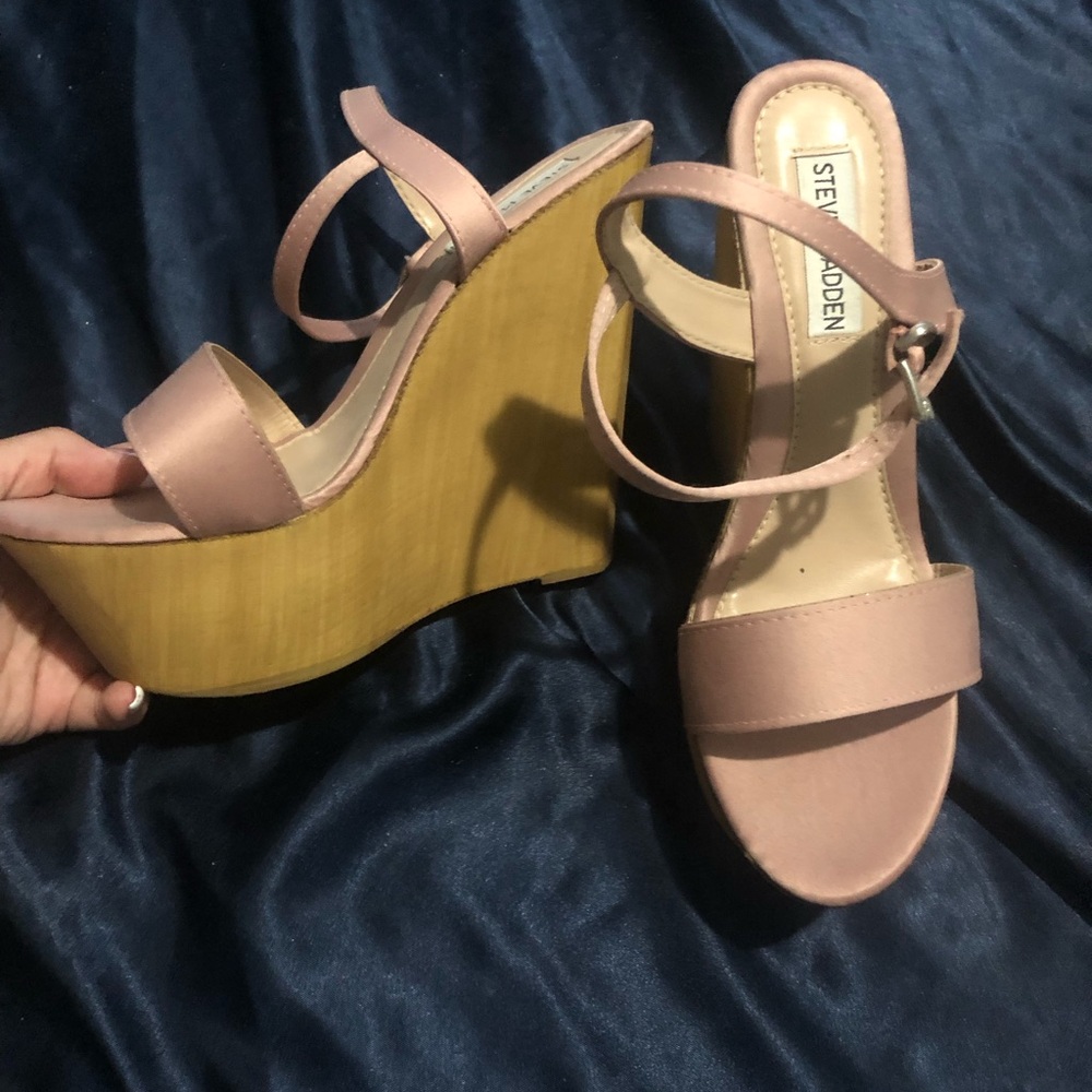 Nude pink Steve Madden